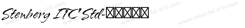 Stenberg ITC Std字体转换